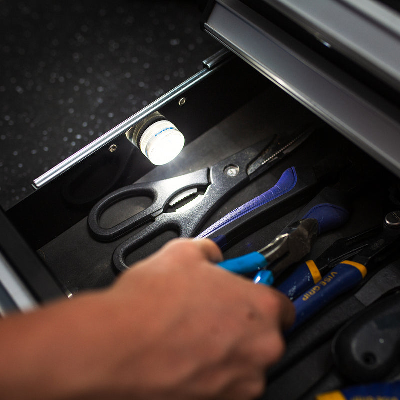 LP172 | Waterproof Micro LED Puck Lights, 5 Pack – LUXPRO