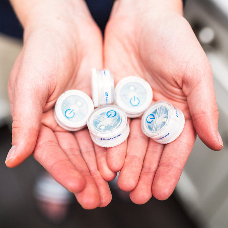 LP172 | Waterproof Micro LED Puck Lights, 5 Pack – LUXPRO