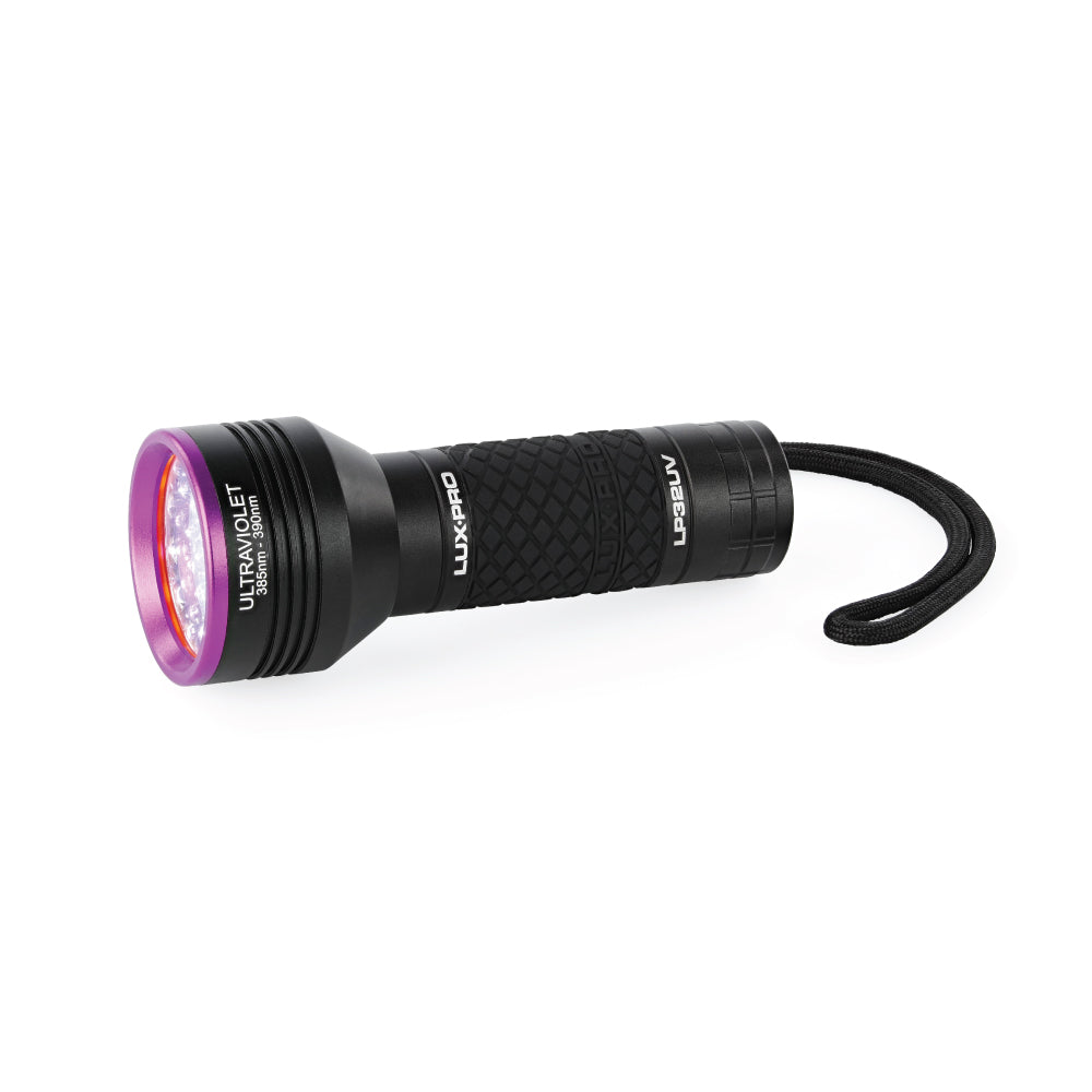 LP32UV Ultra Violet Bright Flashlight with Lanyard – LUXPRO