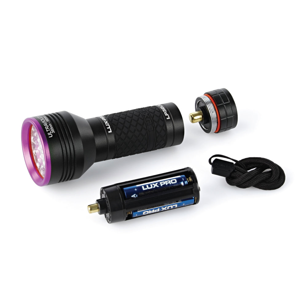 LP32UV Ultra Violet Bright Flashlight with Lanyard – LUXPRO