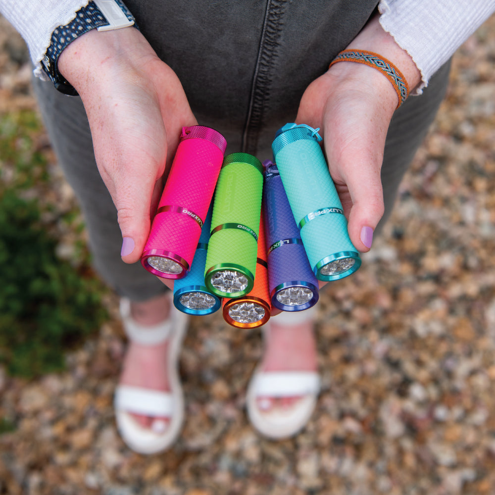 LP395C Gels Glow-in-the-dark LED Flashlight