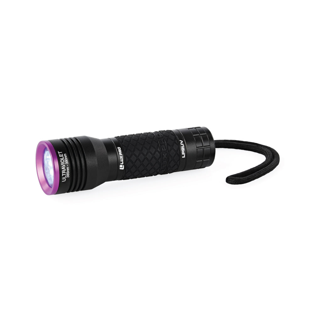 mini black light flashlight LP9UV Ultra Violet with Lanyard Flashlight size is about touring car Arai Defiant-X Black Size:m
