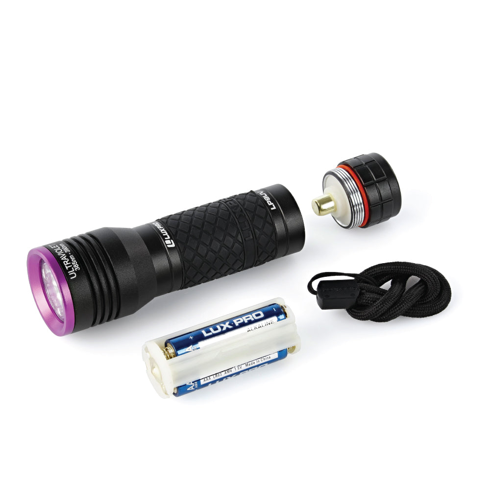 LP9UV Mini Ultra Violet Flashlight with Lanyard – LUXPRO